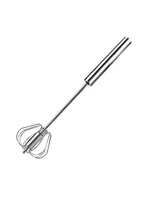 Dụng Cụ Đánh Trứng Cầm Tay Dạng Ấn Trục Xoay Tự Động - Chất Liệu Thép Không Gỉ 304 Cao Cấp - Chính Hãng MINIIN