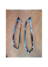 Ốp viền đèn gầm sau TOYOTA VIOS 2021 mạ crom cao cấp, bộ 2 chi tiết