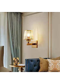 Đèn tường CAVIS pha lê cao cấp trang trí nội thất hiện đại - kèm bóng LED chuyên dụng.