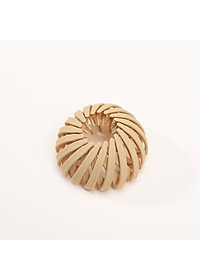 Kẹp búi tóc Hàn Quốc màu trơn bóng- cặp tóc tổ chim màu trơn  ( giao màu ngẫu nhiên như hình )