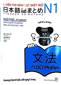 Sách Luyện Thi Năng Lực Nhật Ngữ N1 - Ngữ Pháp