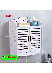 Tủ nhà tắm chống thấm nước - Kệ lắp ráp treo tường nhà tắm TNT01 - Nội thất lắp ráp