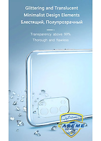 Ốp lưng dành cho OPPO Reno5 silicon TPU dẻo trong suốt dày dặn chống sốc, chống xước cao cấp - Hàng chính hãng 