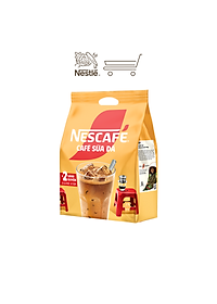 Nơi bán [Quà tặng đi kèm] Cà Phê Sữa Đá NESCAFE - Bịch 25 gói