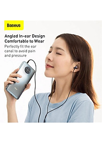 Tai nghe AUX 3.5mm Baseus Encok H19 Wired Earphone-Hàng Chính Hãng Baseus