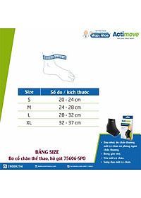 Bó cổ chân thể thao, hở gót 75606-SPO Actimove Ankle Support