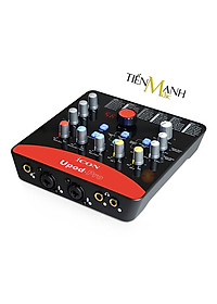 Soundcard Icon Upod Pro Bộ Thu Âm Thanh, Livestream, Hát Karaoke Sound Card Audio Interface UpodPro Hàng Chính Hãng - Kèm Móng Gẩy DreamMaker