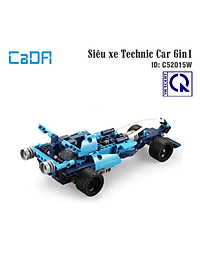Đồ Chơi Lắp Ráp Xe Kéo Cót Chạy Đà Siêu Xe Technic Car 6in1 C52015W ( 6 trong 1)