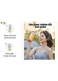 Máy Xay Sinh Tố Bear 1.5L SB-MX15L 700W - Hàng Chính Hãng