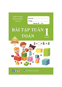 Sách - Combo Bài Tập Tuần và Đề Kiểm Tra lớp 1 - Toán và Tiếng Việt học kì 1 - Cánh diều (4 cuốn)