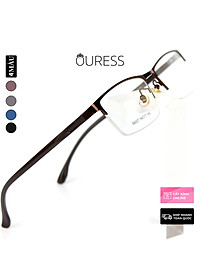 Gọng kính hợp kim cước thời trang nam nữ siêu nhẹ siêu bền Ouress 58007