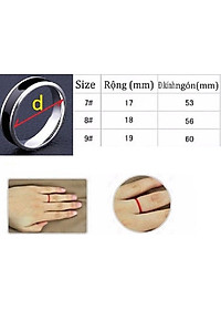 Nhẫn nam đen trắng