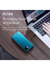 Pin dự phòng sạc nhanh Baseus Adaman Metal Digital Display Quick Charge (22.5W QC3.0/ PD3.0/ SCP/ AFAFC Quick charge) - Hàng Chính Hãng