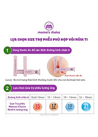 Trợ Phễu Silicone Mama's Choice NewFit, Đệm Hạ Size Phễu Size 15-17-19-21mm, Hút Sữa Hiệu Quả và Êm Ái - 2 Cái GIÁ TỐT
