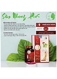 Viên Thảo Mộc Ăn Ngon Sâm Nhung Plus giúp ăn ngon ngủ ngon, hỗ trợ tăng cân an toàn hiệu quả