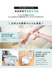 Bình đựng nước uống lạnh Asvel Drink Vio 3.1L hàng nội địa Nhật Bản