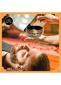 Chuông xoay Ấn Độ thiền đường kính 10.5cm