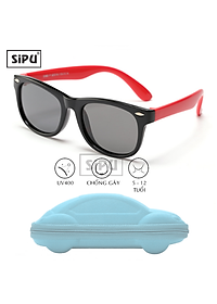 [Kèm Video] Mắt Kính Trẻ Em SiPU Chính Hãng Cao Cấp MK02 Chống UV400 + Chống gãy - Bé Trai Bé Gái (Kèm Hộp Ô Tô)