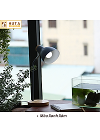 Đèn Học Để Bàn Đế Gỗ HUTA LVG1 Chống Cận, Vintage, Decor Trang Trí Bàn Học Bàn Làm Việc, Bóng Đèn Led Đổi Màu Tiết Kiệm  Điện