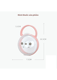 Hộp Đựng Núm Ti Giả, Núm Ti Ngậm Cho Bé Trong Suốt, Có Móc Treo - Phù Hợp Với Núm Ty Ngậm Philips Avent