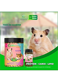 Thức ăn Hamster GREENABC – Bổ sung Protein - Canxi - Lipid giúp Hamster ăn ngon, giảm căng thẳng, long mượt, tăng đề kháng - Hộp 10g và 480g