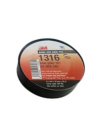 Băng keo điện PVC cực bền siêu dính 18mm x 16m 3M 1316