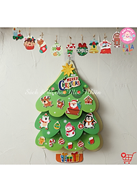 Cây Thông Noel Treo Tường 3D LalaXmas Tree - Đồ Chơi Thủ Công Cho Bé Lalala Baby