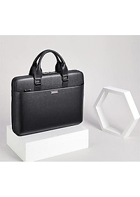 Cặp nam công sở cao cấp BHM7355 Da bò nguyên tấm. Túi xách công sở nam. Vừa laptop 14inch,phom cứng. Sang trọng, lịch lãm