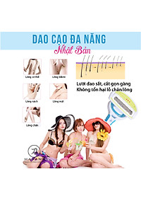 Set 02 chiếc Dao cạo vùng kín Kai Bikini Line - Hàng nội địa Nhật Bản 