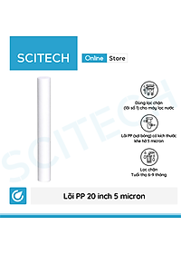 Combo 5 lõi PP 20 inch 5 micron - Lõi số 1 máy lọc nước RO, bộ lọc thô - Hàng chính hãng