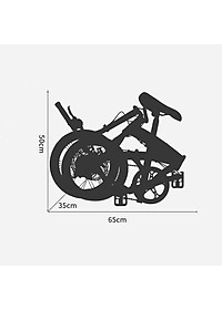 Xe đạp thể thao gấp gọn khung cacbon siêu nhẹ Sanhippo_ Xe đạp điều chỉnh độ cao cho trẻ em và người lớn có trợ lực