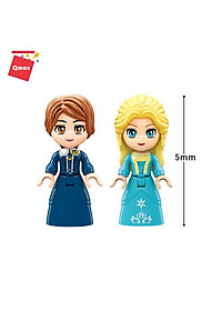 Đồ chơi xếp hình Xe ngựa hoàng gia dành cho bé gái Qman 2614