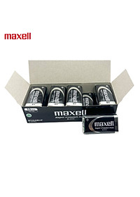 Hộp Pin 9V , Pin vuông ( Mã 6F22 ) Maxell Siêu bền - Hàng chính hãng