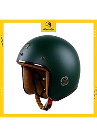 Nón bảo hiểm 3/4 ROYAL M20C xanh lính nhám