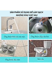 Bột Thông Tắc Đường Ống, Cống Thoát, Chậu Rửa, Vệ Sinh Lồng Giặt Dr.C CHÍNH HÃNG - Be.Easy