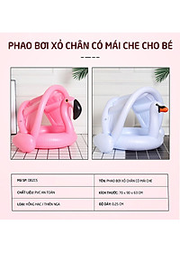 Phao bơi xỏ chân Thiên Nga có mái che DPZC5