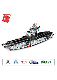 Đồ chơi xếp hình, lắp ráp Qman 42205 - Tàu chạy bằng năng lượng hạt nhân (572 mảnh ghép)