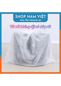 Set 10 Túi Giày Vải Không Dệt Có Dây Rút, Túi Vải Đa Năng