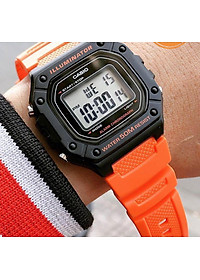 Đồng hồ nam dây nhựa Casio W-218H-4B2VDF
