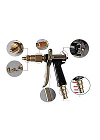 Bộ dây vòi xịt nước rửa xe, tưới cây . tăng áp 3 lần, loại 7m, 10m 206236 đầu đồng,cút đồng,+ tặng mở chai