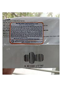 Băng vệ sinh siêu mỏng cánh KleanNara Zero Hàn Quốc (23cmx18 miếng) tặng kèm móc khóa