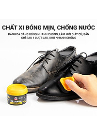 Xi Đánh Bóng Giày Da Làm Bóng Nhanh Đồ Da, Xi Kem Dưỡng Da Có Đầu Mút Hỗ Trợ - HÀNG CHÍNH HÃNG MINIIN