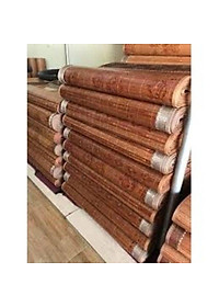 Xả Kho Chiếu 0Chiếu trúc tăm vân gỗ đế lụa loại đẹp, chiếu trúc tre in hoa tây bắc, cao bằng mát lạnh mùa hè