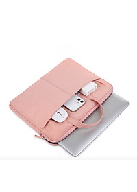 Túi xách vải chống sốc laptop macbook surface, túi công sở đeo chéo nam nữ cặp đựng laptop