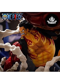 Mô Hình LED Luffy Gear 4 25cm BOUNCE MAN KingFigure Mô hình One Piece Cao Cấp, Figure Mô Hình Anmie One Piece Luffy Vua Hải Tặc