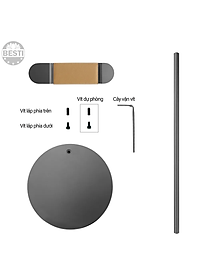 Kệ Nhôm Để Tai Nghe, Giá Đỡ Treo Headphone Besti, Hợp Kim Nhôm Cao Cấp Kiểu Dáng Sang Trọng Để Bàn - Hàng Chính Hãng