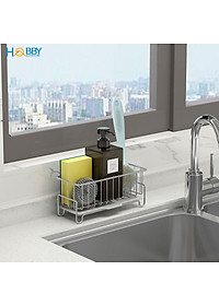 Kệ để đồ rửa chén bát gác trên bồn rửa inox 304 Hobby Home Decor KRC5