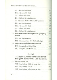 Điều Chỉnh Một Số Chính Sách Của Liên Bang Nga Từ Xung Đột Nga - Ukraine Và Tác Động Đến Quan Hệ Việt Nam - Liên Bang Nga (Sách Chuyên Khảo) 