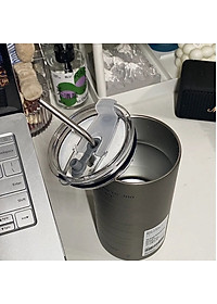 Ly Giữ Nhiệt Inox 304 Iced Americano 600ml Kèm Ống Hút