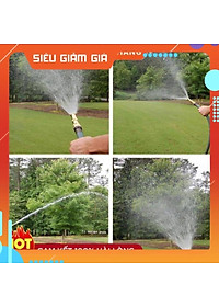 Đầu vòi xịt nước tăng áp đa năng Vòi phun tăng áp bằng đồng tưới cây - rửa xe cực mạnh - 3 chế độ 206587